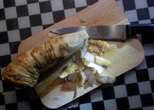 Dann soviel von der der Wurzel "putzen" ....