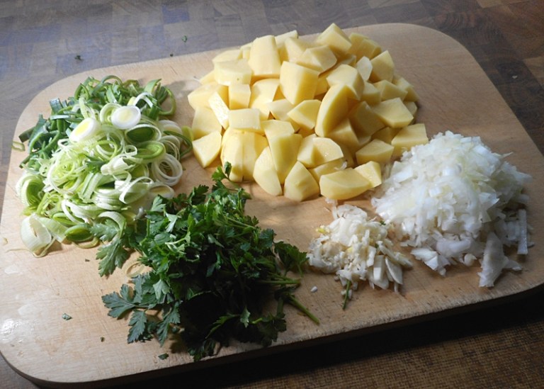 Kartoffel-Porree-Cremesuppe | Herr Peschka kocht ...